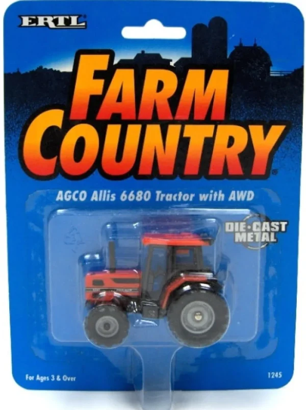 Manufacturer_ERTL Tractors<1/64 AGCO Allis 6680 Tractor with AWD by ERTL