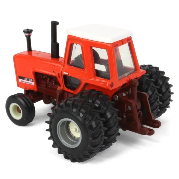 Manufacturer_ERTL Tractors<1/64 Allis Chalmers 7080 Maroon Belly Tractor with Rear Duals