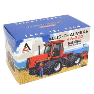 Manufacturer_ERTL Tractors<1/64 Allis Chalmers 4W-220 with Duals, Limited Edition 2020 National Farm Toy Show