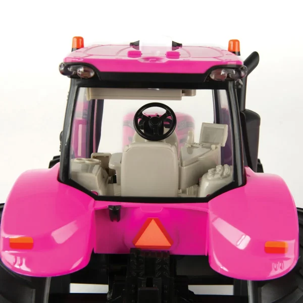 Manufacturer_ERTL Tractors<1/16 Big Farm PINK Case IH Magnum Tractor with Loader and Lights & Sounds