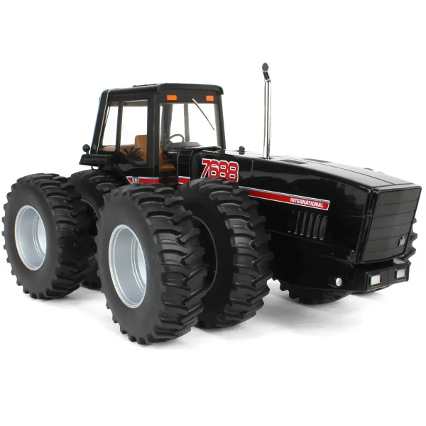 Manufacturer_ERTL Tractors<Black Chase Unit ~ 1/16 International 7688 Super 70 Series 2+2, 3rd in Outback Toys Exclusive Series