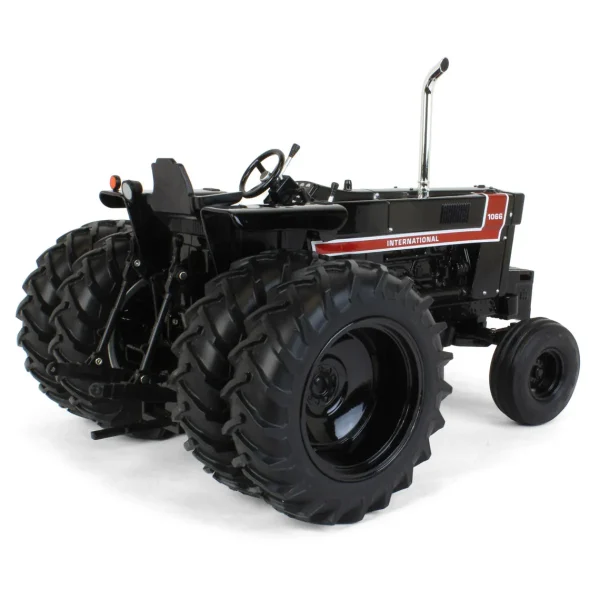 Manufacturer_ERTL Tractors<Black Chase Unit ~ 1/16 International Harvester 1066 Black Stripe with Rear Duals, ERTL Prestige Collection