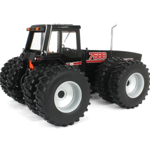 Manufacturer_ERTL Tractors<Black Chase Unit ~ 1/16 International 7688 Super 70 Series 2+2, 3rd in Outback Toys Exclusive Series
