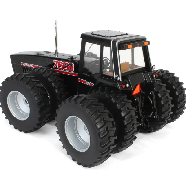 Manufacturer_ERTL Tractors<Black Chase Unit ~ 1/16 International 7688 Super 70 Series 2+2, 3rd in Outback Toys Exclusive Series