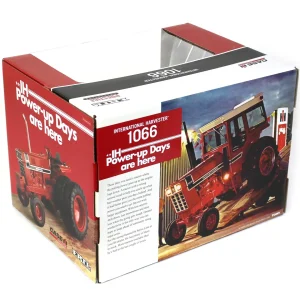Manufacturer_ERTL Tractors<Black Chase Unit ~ 1/16 International Harvester 1066 Black Stripe with Rear Duals, ERTL Prestige Collection
