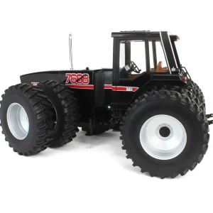 Manufacturer_ERTL Tractors<Black Chase Unit ~ 1/16 International 7688 Super 70 Series 2+2, 3rd in Outback Toys Exclusive Series