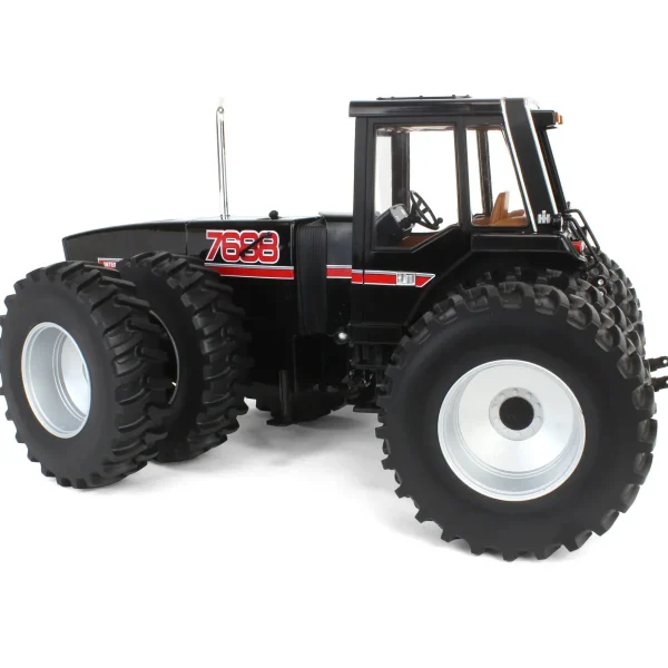 Manufacturer_ERTL Tractors<Black Chase Unit ~ 1/16 International 7688 Super 70 Series 2+2, 3rd in Outback Toys Exclusive Series