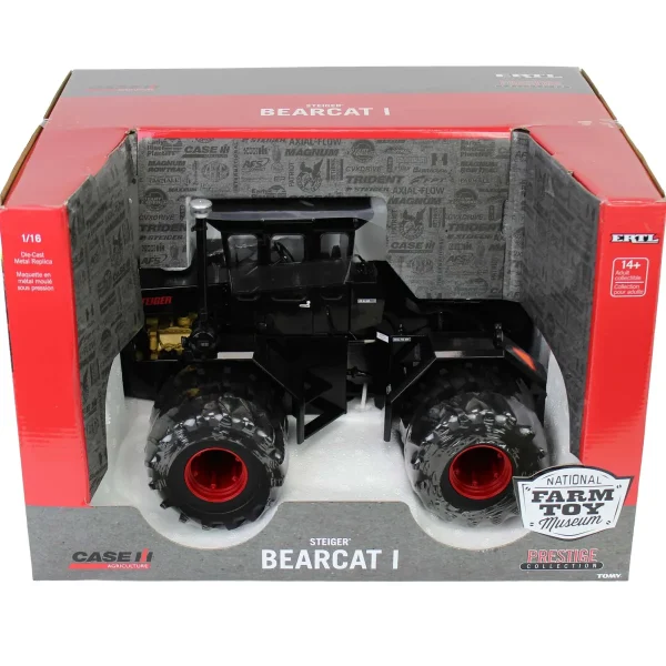 Manufacturer_ERTL Tractors<Black Chase Unit ~ 1/16 Steiger Bearcat Series 1 Tractor, 2024 National Farm Toy Museum