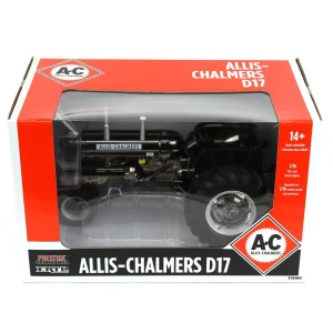 Manufacturer_ERTL Tractors<Black Chrome Chase Unit ~ 1/16 1960’s Allis Chalmers D-17 Narrow Front, ERTL Prestige Collection