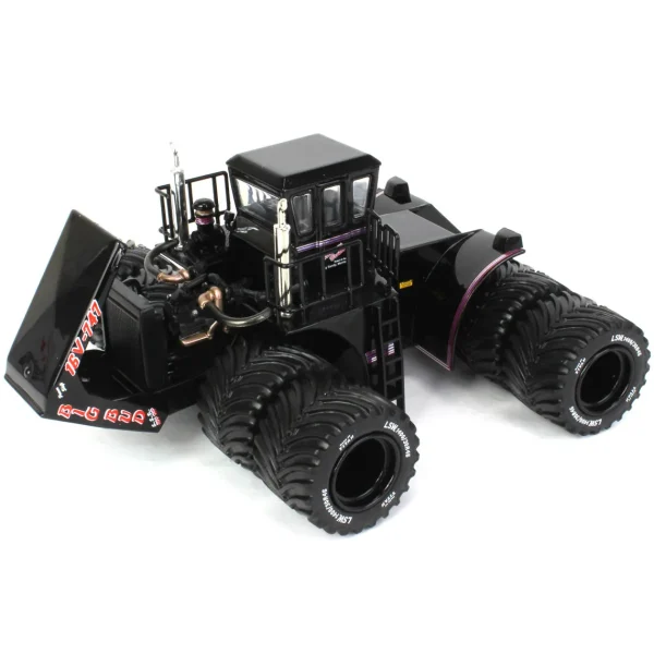 Manufacturer_First Gear, Inc. Tractors<Black Edition ~ 1/64 High Detail Big Bud 16V-747 Silver Series Detroit 1100 HP with Titan Goodyear LSW Tires