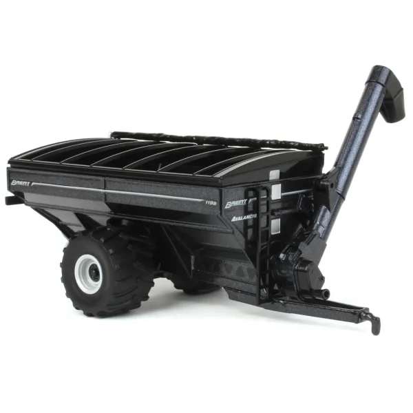 Manufacturer_SpecCast Implements<1/64 Brent 1198 Avalanche Grain Cart with Flotation Tires, Metallic Black