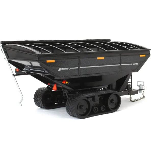 Manufacturer_SpecCast Implements<1/64 Brent V1300 Grain Cart with Tracks, Metallic Black