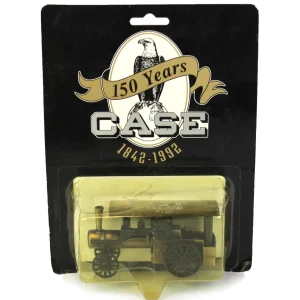 Manufacturer_Scale Models Tractors<1/64 Bronze & Black Case Steam Engine, 150th Anniversary 1842-1992
