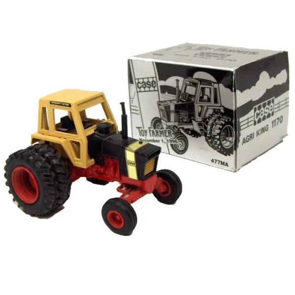 Manufacturer_ERTL Tractors<1/43 Case 1170 Agri King Tractor with Cab & Duals, 1996 National Farm Toy Show