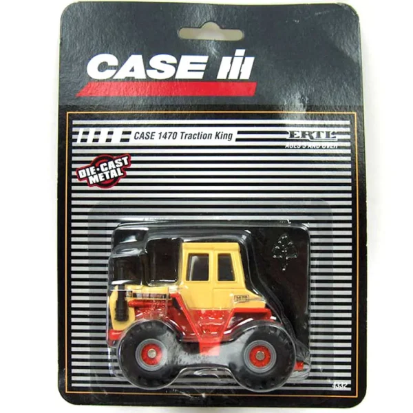 Manufacturer_ERTL Tractors<1/64 Case 1470 Traction King with Cab by ERTL