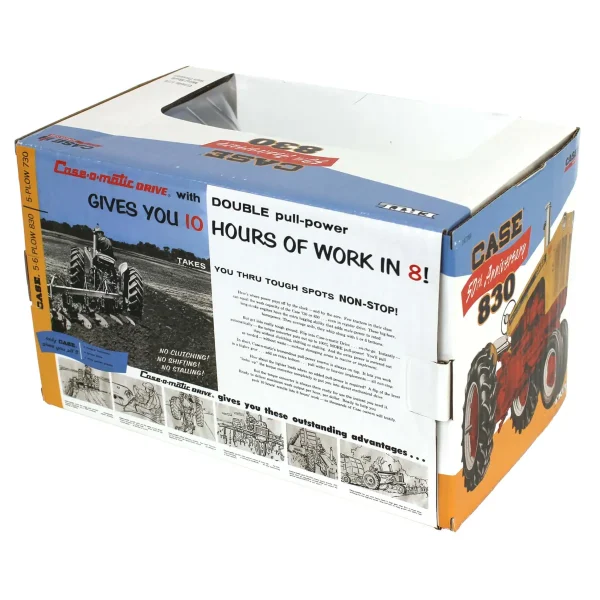 Manufacturer_ERTL Tractors<1/16 Case 830 Tractor, 50th Anniversary Collector Edition