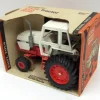 Manufacturer_ERTL Tractors<1/16 Case 2590 White & Orange w/Silver Muffler & Cab, Made in the USA