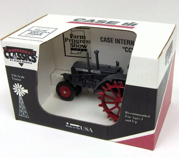 Manufacturer_Scale Models Tractors<1/16 Case CC on Steel & Rubber, 1995 Farm Progress Show