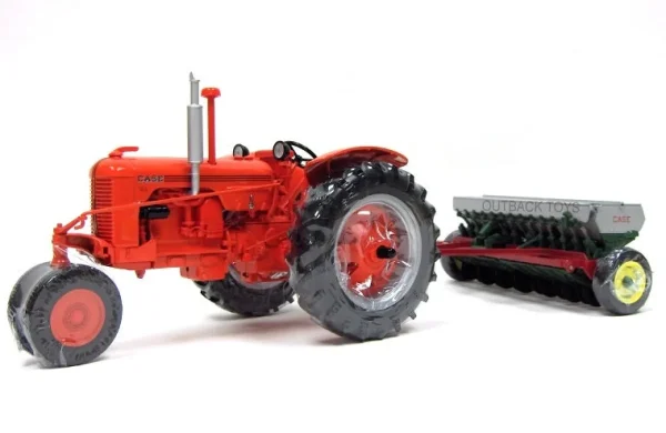 Manufacturer_SpecCast Tractors | Implements<1/16 Case DC Tractor with Grain Drill, 2009 Wisconsin Farm Technology Days