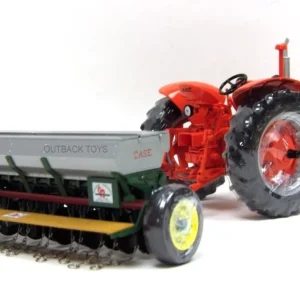 Manufacturer_SpecCast Tractors | Implements<1/16 Case DC Tractor with Grain Drill, 2009 Wisconsin Farm Technology Days