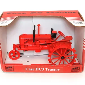 Manufacturer_SpecCast Tractors<1/16 Case DC3 Tractor with Single Wheel on Steel Wheels
