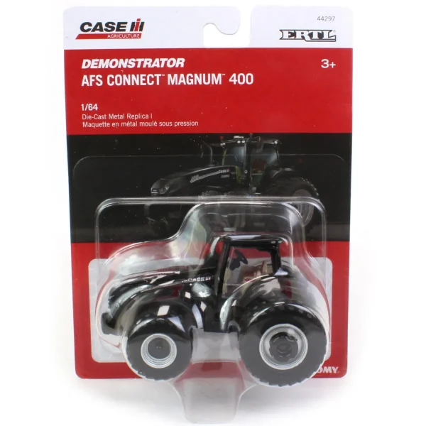 Manufacturer_ERTL Tractors<1/64 Case IH AFS Connect Magnum 400 Demonstrator w/ Front & Rear Duals