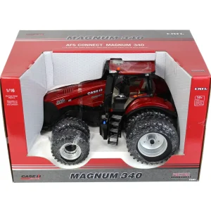 Manufacturer_ERTL Tractors<1/16 Case IH AFS Connect Magnum 340 w/ Front & Rear Duals, ERTL Prestige Collection