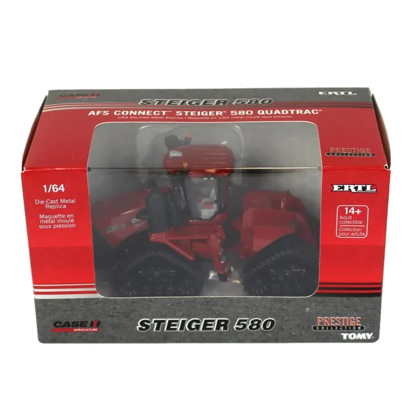 Manufacturer_ERTL Tractors<1/64 Case IH AFS Connect Steiger 580 Quadtrac, ERTL Prestige Collection