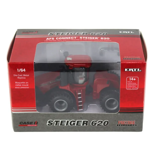 Manufacturer_ERTL Tractors<1/64 Case IH AFS Connect Steiger 620 with LSW Tires, ERTL Prestige Collection