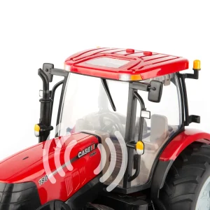 Manufacturer_ERTL Tractors | Implements<1/16 Case IH Puma 180 Tractor & Red J&M 875 Grain Cart Set, ERTL Big Farm