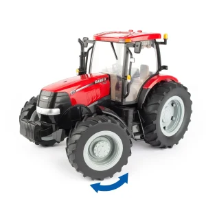 Manufacturer_ERTL Tractors | Implements<1/16 Case IH Puma 180 Tractor & Red J&M 875 Grain Cart Set, ERTL Big Farm