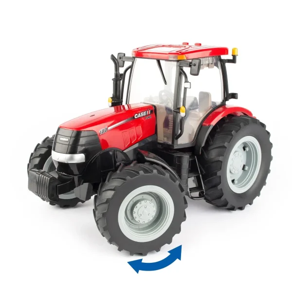 Manufacturer_ERTL Tractors | Implements<1/16 Case IH Puma 180 Tractor & Red J&M 875 Grain Cart Set, ERTL Big Farm