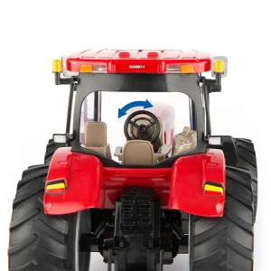 Manufacturer_ERTL Tractors | Implements<1/16 Case IH Puma 180 Tractor & Red J&M 875 Grain Cart Set, ERTL Big Farm