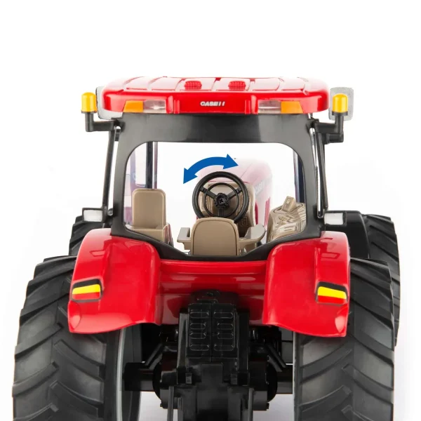 Manufacturer_ERTL Tractors | Implements<1/16 Case IH Puma 180 Tractor & Red J&M 875 Grain Cart Set, ERTL Big Farm