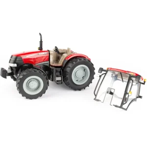 Manufacturer_ERTL Tractors | Implements<1/16 Case IH Puma 180 Tractor & Red J&M 875 Grain Cart Set, ERTL Big Farm