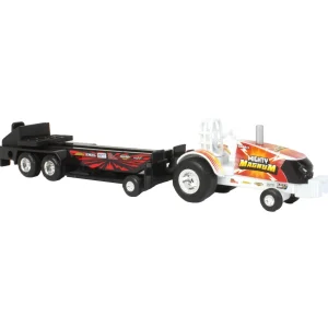 Manufacturer_ERTL Pulling Tractors<1/64 Case IH "Mighty Magnum" Magnum Pulling Tractor with Pulling Sled