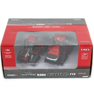 Manufacturer_ERTL Tractors<1/64 Case IH Steiger 715 Quadtrac & Steiger 9380 Set, ERTL Prestige