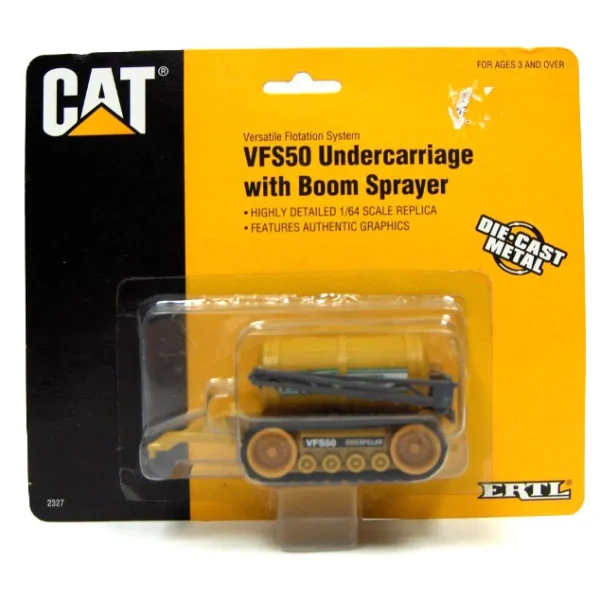 Manufacturer_ERTL Implements<1/64 CAT VSF50 Undercarriage with Boom Sprayer