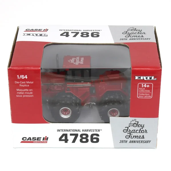 Manufacturer_ERTL Tractors<Chase Unit ~ 1/64 International Harvester 4786 4WD w/ Front & Rear Duals, Toy Tractor Times