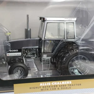 Manufacturer_SpecCast Tractors<Chrome Set of 2 ~ 1/16 Allis Chalmers 6080 Tractor, 2025 Lafayette Farm Toy Show