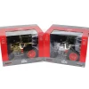 Manufacturer_ERTL Tractors<Chrome Set of 2 ~ 1/16 Case 1070 2WD with Cab & Rear Duals, ERTL Prestige Collection Limited Edition