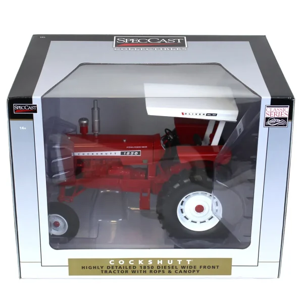 Manufacturer_SpecCast Tractors<1/16 Cockshutt 1850 Diesel Wide Front with Canopy
