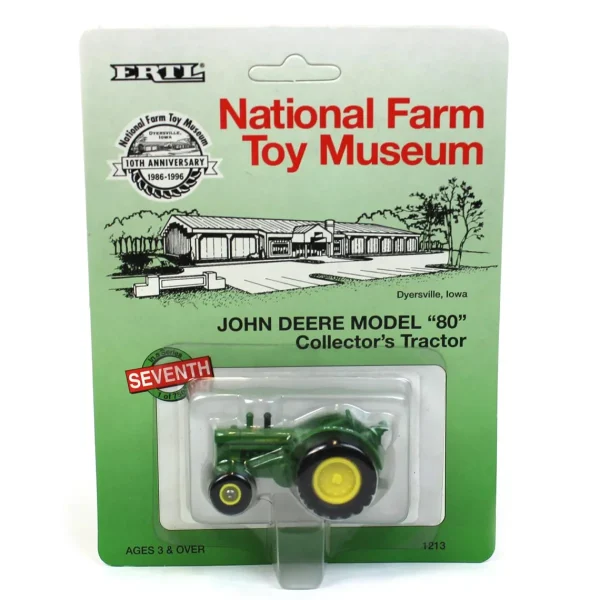 Manufacturer_ERTL Tractors<1/64 Collector Edition John Deere 80, 1996 National Farm Toy Museum
