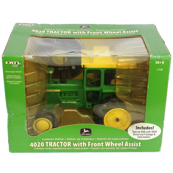 Manufacturer_ERTL Tractors<1/16 Collector Edition John Deere 4020 Diesel Tractor with MFD