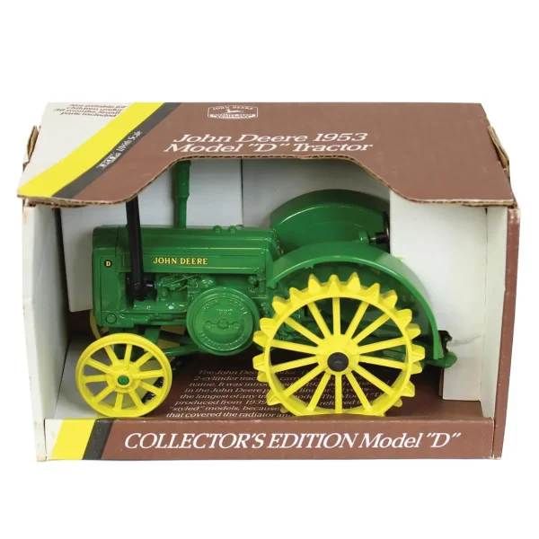 Manufacturer_ERTL Tractors<1/16 Collector's Edition John Deere 1953 Model D on Steel Wheels