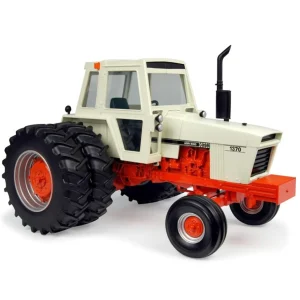 Manufacturer_ERTL Tractors<1/16 Dealer Edition Case 1370 Agri King Tractor with Duals, Cab and Cab Glass