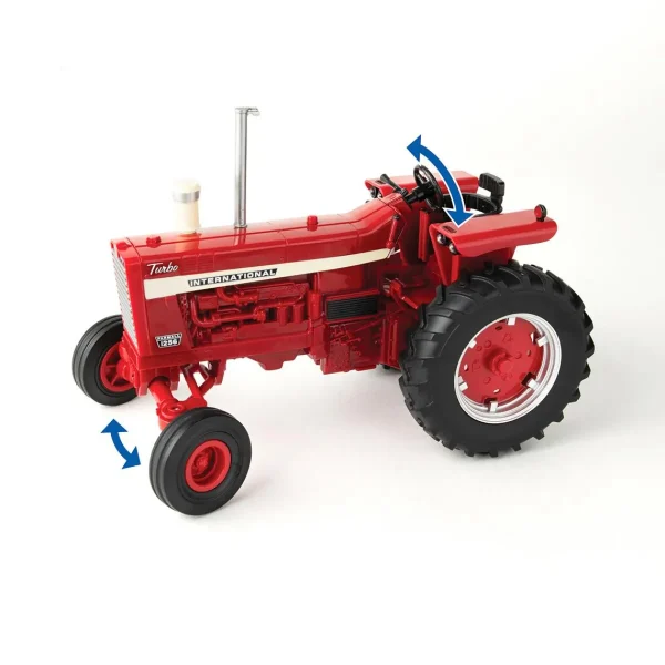 Manufacturer_ERTL Tractors | Implements<1/16 ERTL Big Farm Farmall 1256 with Mower & Figures