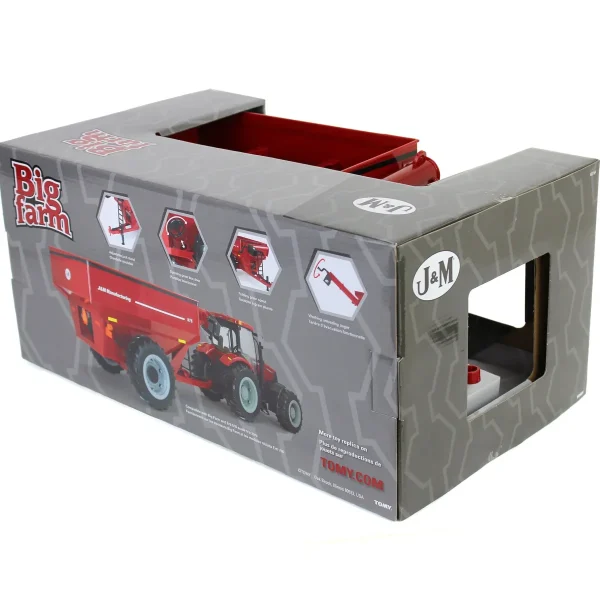 Manufacturer_ERTL Implements<1/16 ERTL Big Farm Red J&M 875 Grain Cart, Outback Toys Exclusive