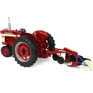 Manufacturer_SpecCast Tractors<1/16 Farmall 340 Gas Narrow Front with 2 Bottom Plow