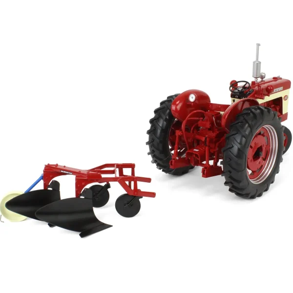 Manufacturer_SpecCast Tractors<1/16 Farmall 340 Gas Narrow Front with 2 Bottom Plow